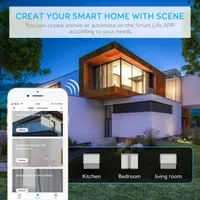 Wi-Fi вимикач Etersky для ролет, штор, сумісний з Alexa і Google Home 4 шт. — фото 6