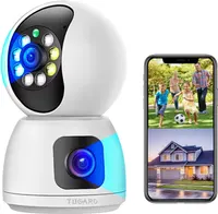 Wi-Fi IP-камера 2 Мп, двойной объектив, 1080p, ночное видение, двусторонняя связь — фото 4