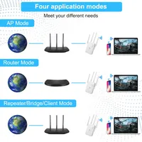 Wi-Fi репітер 1200 Мбіт/с 2.4/5 ГГц, підсилювач сигналу, до 35 пристроїв — фото 4