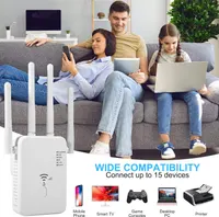 Wi-Fi репітер 1200 Мбіт/с 2.4/5 ГГц, підсилювач сигналу, до 35 пристроїв — фото 6