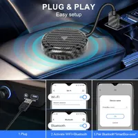 Бездротовий адаптер Android Auto, 5ГГц Wi-Fi, Plug & Play, для штатних систем — фото 5