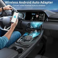 Бездротовий адаптер Android Auto, 5ГГц Wi-Fi, Plug & Play, для штатних систем — фото 7