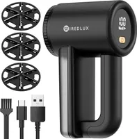 Машинка для удаления катышков WiredLux, 3 скорости, 6 лезвий, USB-C, для одежды — фото 2
