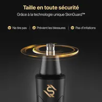 Акумуляторний тример Wellshave для носа, вух і брів, чоловічий, перезаряджуваний, точне видалення волосся — фото 4