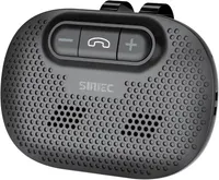 Автокомплект гучного зв’язку SUNITEC, Bluetooth 5.0, спікерфон на козирок, 2 телефони, Siri/Google — фото 2