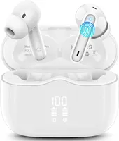 Беспроводные наушники TWS, Bluetooth 5.4, 4 микрофона ENC, Hi-Fi, 40ч, LED, IP7 — фото 4