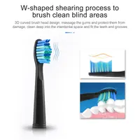 5 Pack Electric Toothbrush Replacement Heads Compatible with Fairywill,Toothbrush Heads Compatible with FW-507/508/551/515/917/959/2011,FW-D1/D3/D7/D8 — фото 2