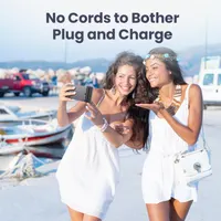 Мини-повербанк HETP для iPhone 5200мАч, PD 20Вт, встроенный Lightning, компактный — фото 7