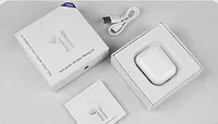 Wireless Bluetooth Headset, TWS-i12,Wireless Stereo Headphones 3D with IPX5 Waterproof, Automatic Pairing for Binaural Calls