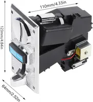Plastic Multi Coin Acceptor with Coin Operated Selector Slot for Arcade Game Mechanism Vending Machine — фото 5