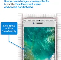Защитное стекло JETech для iPhone 8/7 4.7”, 9H, Прозрачное, Антицарапин-покрытие, Комплект (2 шт.) — фото 3