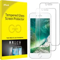 Защитное стекло JETech для iPhone 8/7 4.7”, 9H, Прозрачное, Антицарапин-покрытие, Комплект (2 шт.) — фото 5