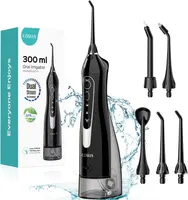 Ирригатор COSLUS C20, портативный, USB, 300мл, 4 насадки, IPX7, 3 режима — фото 6
