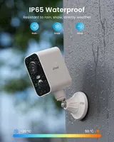 Камера ieGeek 2K 3MP, уличная, WiFi, аккумулятор, прожектор, сирена, AI-детекция, Alexa — фото 4