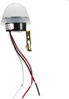 Sensor Switch, Dusk to Dawn Sensor for Outdoor Lighting Automatic Auto On Off Photocell Street Light Switch DC AC 10A Sensor Switch(12V)