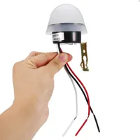 Сумеречный датчик ZPSHYD 12V 10A, фотореле (день/ночь) для уличного освещения, автовыключатель — фото 6