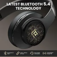 Навушники DOQAUS CARE 1, 90год, Bluetooth 5.4, 9 EQ, Hi-Fi Bass, мікрофон, App Control, сині — фото 4