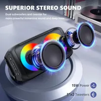 Караоке система JYX PartyGo mini, 2 мікрофони, Bluetooth колонка, TWS, AUX, USB, FM, диктофон — фото 5