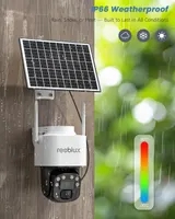 4G LTE Камера Reobiux C12, Solar, уличная, без WiFi, 2K, PTZ 360°, SIM-карта, ночное видение, PIR — фото 3