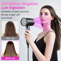 Фен Tisoutec 2400Вт, професійний, AC мотор, іонізація, 4в1, дифузор, 2 насадки, 3 швидкості — фото 3