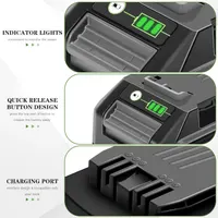 Аккумуляторы VANON (2 шт) для Greenworks 24V 3.0Ah, замена 29842 29852, Li-ion батарея для инструмента