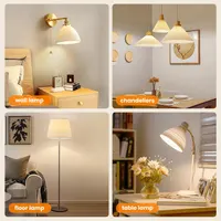 Аккумуляторная LED лампа LGMCF E14 (с E27 адаптером), 6W, диммируемая, 3 цвета, с пультом ДУ, магнитная — фото 3