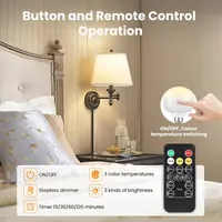 Аккумуляторная LED лампа LGMCF E14 (с E27 адаптером), 6W, диммируемая, 3 цвета, с пультом ДУ, магнитная — фото 4