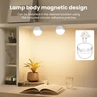 Акумуляторна LED лампа LGMCF E14 (з E27 адаптером), 6W, димована, 3 кольори, з пультом ДК, магнітна — фото 8