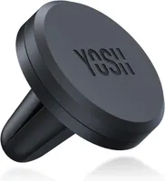 Магнітний тримач YOSH в дефлектор (вент. решітку), сильні магніти, для iPhone, Samsung