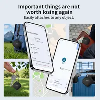 Bluetooth-трекер RSH (4 шт) для Android, Google Find Hub, для ключей, багажа, кошелька (Черный) — фото 5