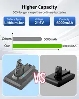Аккумулятор S05-0748 (6000мАч) для Dyson V6, DC58, DC59, DC61, DC62, SV03, SV04, SV06, SV07, SV09 — фото 3