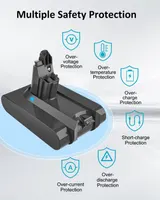 Аккумулятор S05-0748 (6000мАч) для Dyson V6, DC58, DC59, DC61, DC62, SV03, SV04, SV06, SV07, SV09 — фото 5