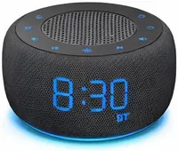Будильник AONELAS BUFFBEE с Bluetooth-колонкой и FM-радио, Hi-Fi звук, Полный диммер, от сети