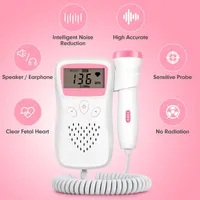Baby Monitor Fetal Doppler — Домашній портативний датчик серцебиття плоду, Монітор вагітності — фото 2