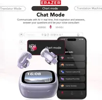 Навушники-перекладач XF28 (135 мов) 3-в-1, з LCD-кейсом, Open-Ear Clip, Bluetooth — фото 4