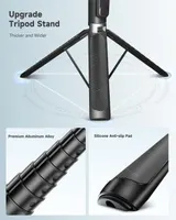 Штатив-монопод S05-0801 (180см / 71") 3-в-1, для телефону, з Bluetooth-пультом, універсальний — фото 3