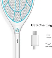Мухобійка Night Cat електрична, USB, 3000V, від комарів, мух, Акумуляторна — фото 6