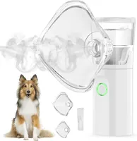 Portable Pet Nebulizer, Handheld Mesh Nebulizer with Mask for Cats and Dogs, Dual Modes Fit for Pet Breathing Problems — фото 2