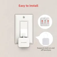 Умный толкатель кнопок SwitchBot Bot (White), Bluetooth, Таймер, App Control, для выключателей — фото 3