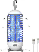 Лампа-знищувач комарів 2-в-1 (2500 мАг) USB, ліхтар для кемпінгу, IP66, UV-пастка — фото 2