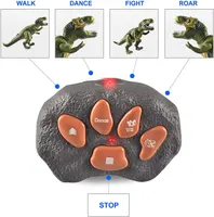 Радиоуправляемый динозавр T-Rex JOYIN, ходит, рычит, светятся глаза, игрушка для детей — фото 2