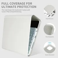 Магнітний чохол-клавіатура для iPad Air 11" (M3/M2) та iPad Pro 11" (4/3/2/1 Gen) з Bluetooth і тримачем для с — фото 2