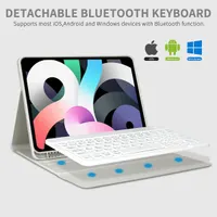 Магнітний чохол-клавіатура для iPad Air 11" (M3/M2) та iPad Pro 11" (4/3/2/1 Gen) з Bluetooth і тримачем для с — фото 3