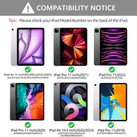 Магнитный чехол-клавиатура для iPad Air 11" (M3/M2) и iPad Pro 11" (4/3/2/1 Gen) с Bluetooth и держателем для  — фото 4