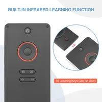 Міні-клавіатура Rii K06 Bluetooth + 2.4G, Тачпад, ІЧ-навчання, Підсвітка, для Smart TV/PC — фото 5