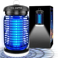 Лампа-уничтожитель комаров с LED-подсветкой, Уличная ловушка, Электрическая, для сада/патио — фото 4