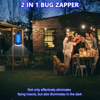 Лампа-знищувач комарів з LED-підсвіткою, Вулична пастка, Електрична, для саду/патіо — фото 6