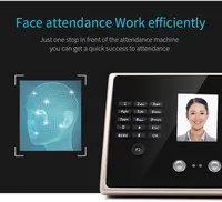 Facial Recognition Fingerprint Biometric Time Attendance Clock System Machine — фото 7
