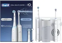 Зубной центр Oral-B Health Center: Ирригатор Oxyjet + Электрощетка iO4, Насадки