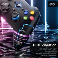 EasySMX Wireless Controller PC, 9013pro Bluetooth 2,4G Wireless Game Controller Android Smartphone Gaming Gamepad Joystick PC Windows /PS3/Android TV — фото 7